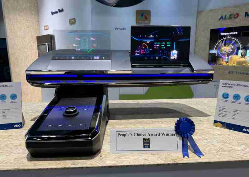 z6mg·人生就是博车用Micro LED Display HMI解决方案获”最佳车用显示奖”，，，以用户为中心开发，，，，针对前座驾驶与乘客设计兼具娱乐与安全的高画质屏幕，，，包含车舱前座的Micro LED透明屏幕及全球首款内建镜头的智慧Micro LED显示器